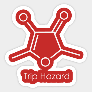 Trip Hazard Sticker